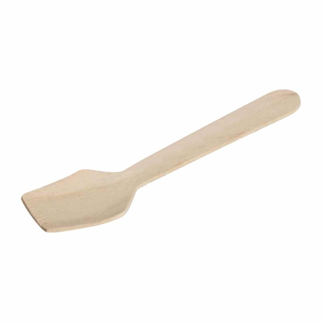 Fiesta Birch Wooden Ice Cream Scoop 96mm (Pack of 100)