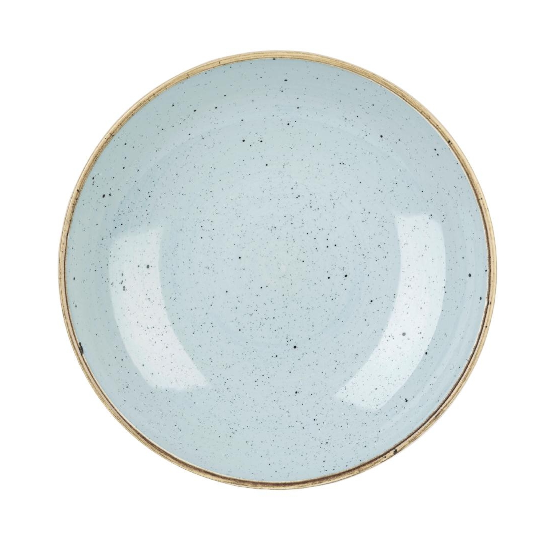 Churchill Stonecast Round Coupe Bowl Duck Egg Blue 220mm