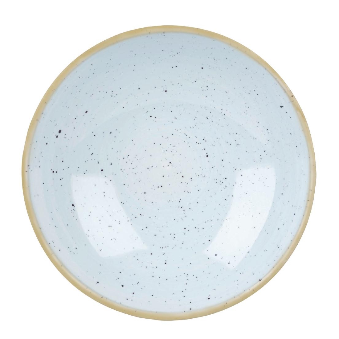 Churchill Stonecast Round Coupe Bowl Duck Egg Blue 200mm