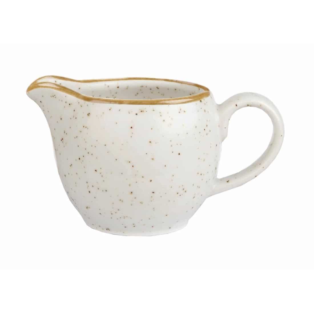 Churchill Stonecast Milk Jugs Barley White 113mm
