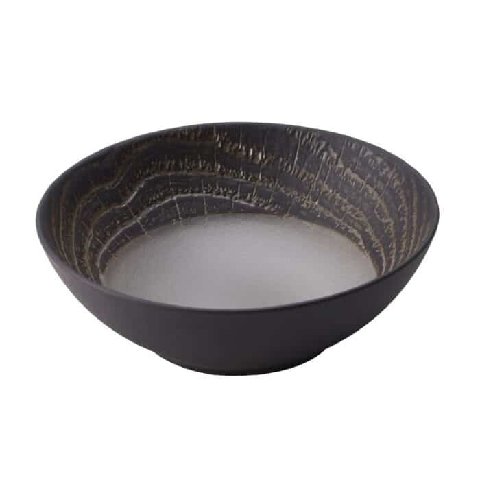 Revol Arborescence Round Coupe Plate Black 190mm