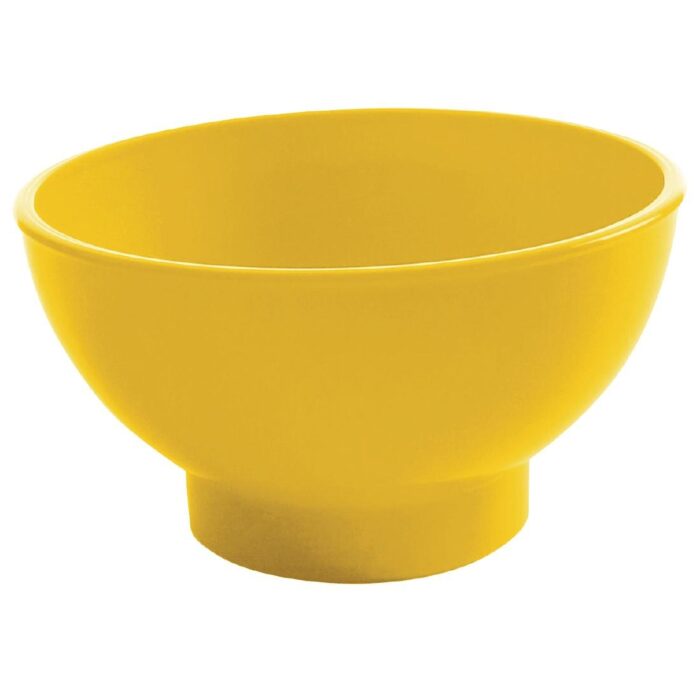 Kristallon Sundae Dishes Yellow 95mm