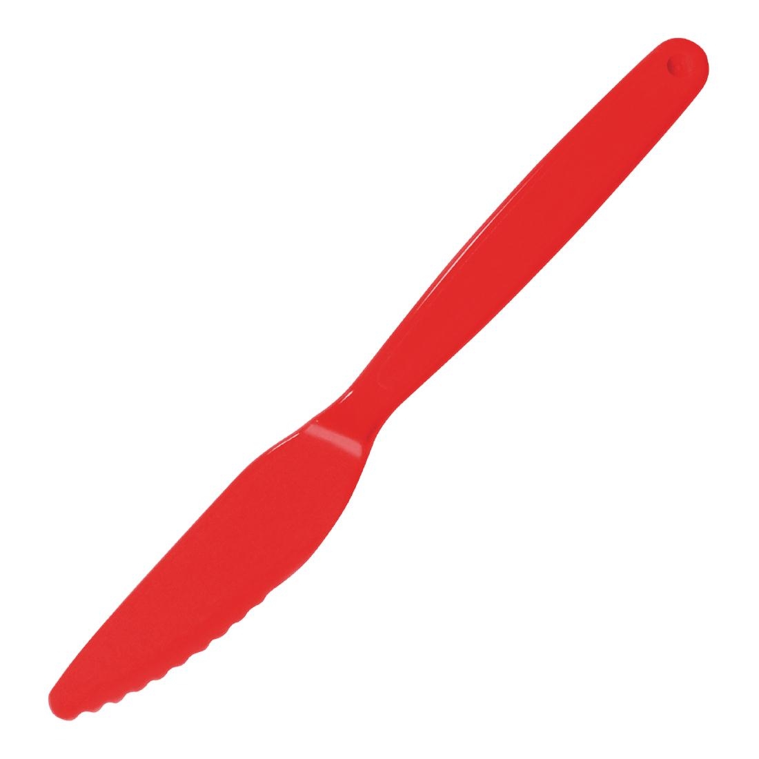 Polycarbonate Knife Red Kristallon