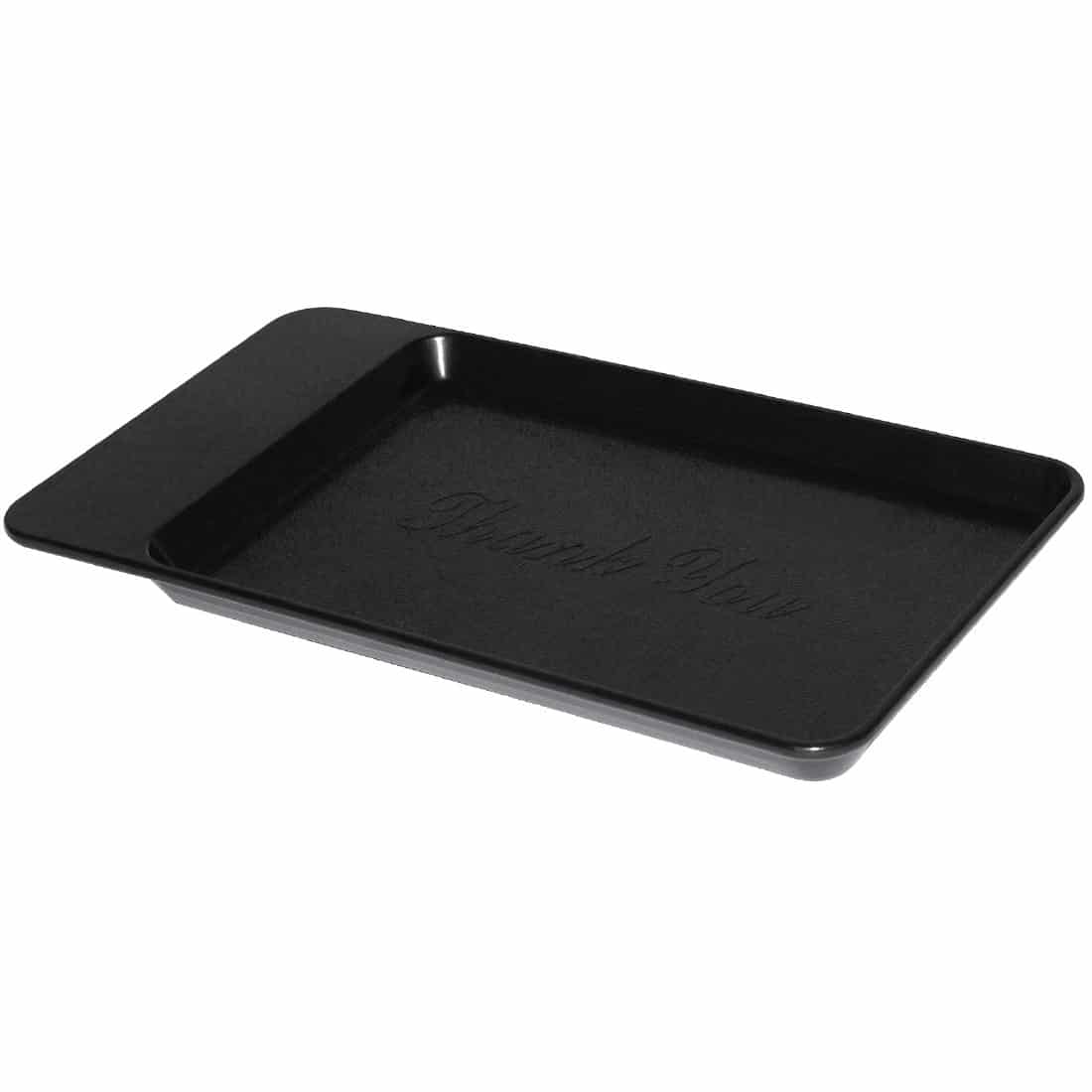 Black Plastic Tip Tray