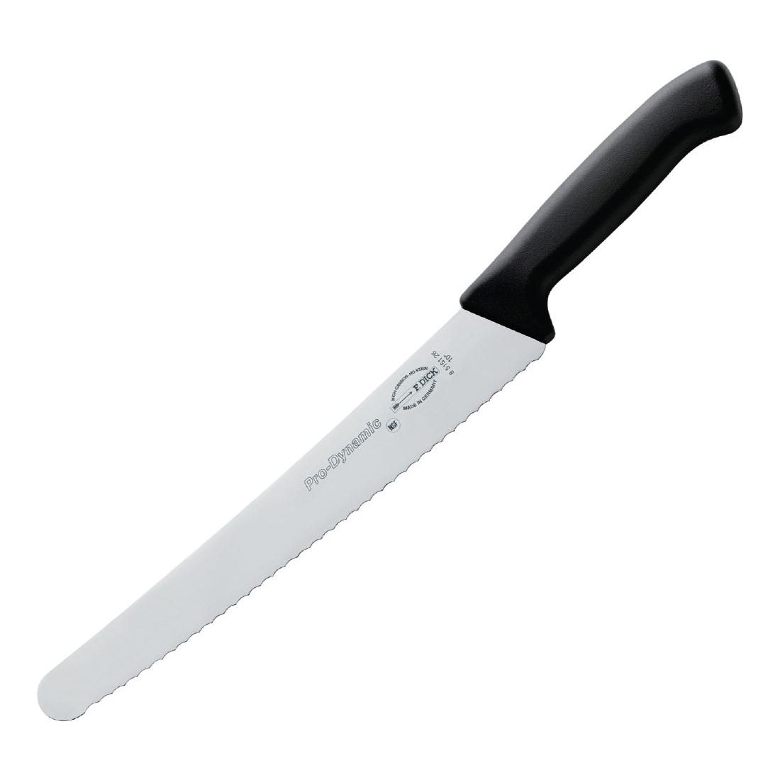 Dick Pro Dynamic HACCP Serrated Pastry Knife Black 25.5cm
