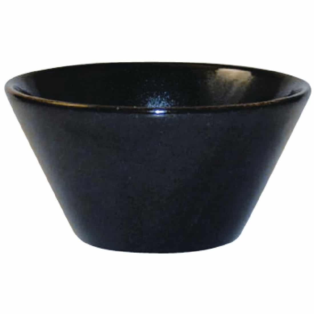 Churchill Bit on the Side Black Zest Snack Bowls 121mm