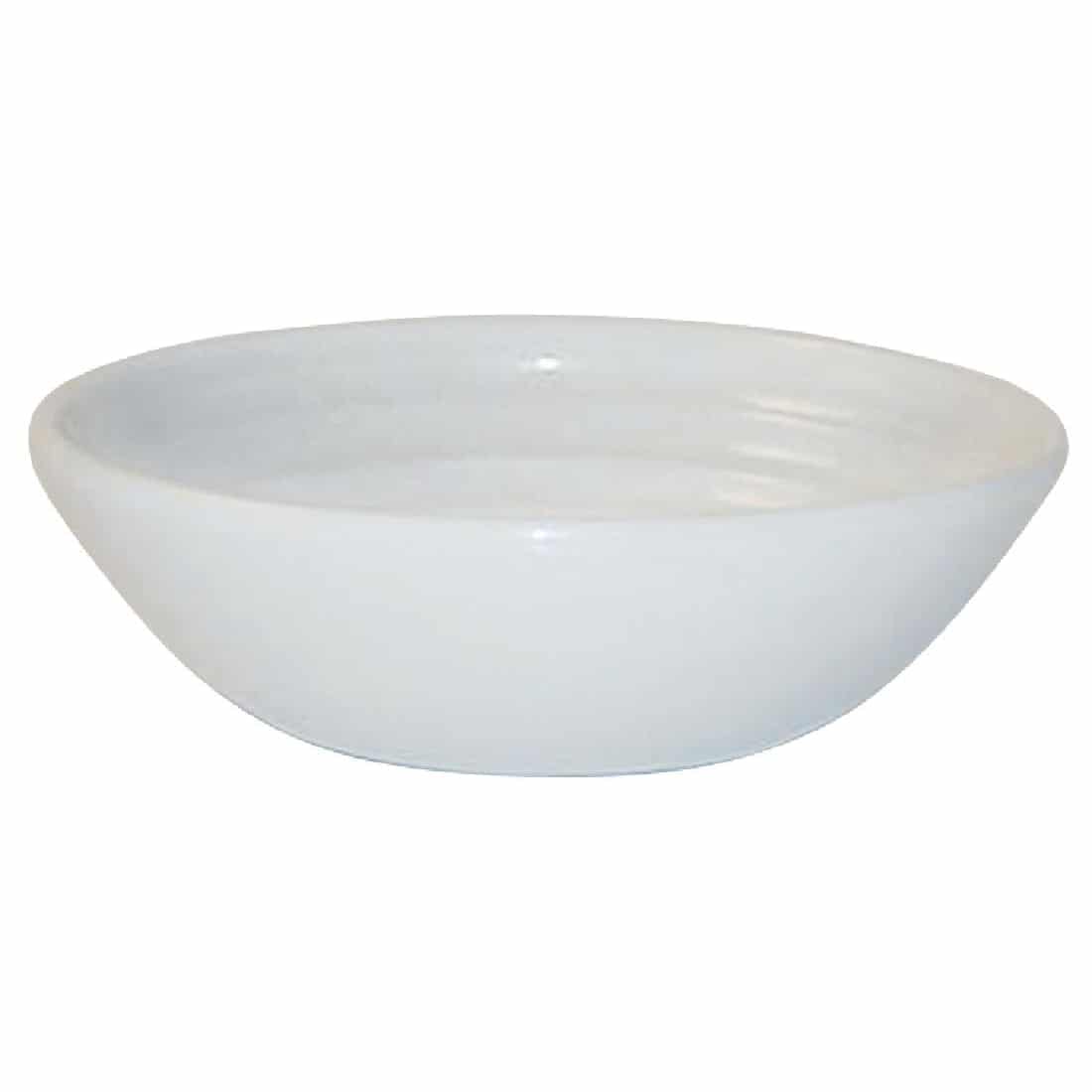 Churchill Bit on the Side White Ripple Dip Dishes 113mm