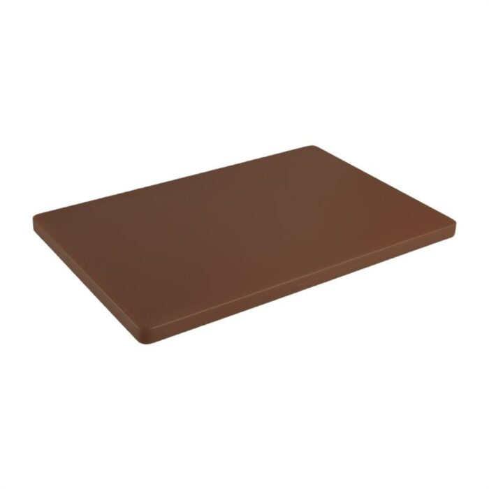 Hygiplas Thick Low Density Brown Chopping Board