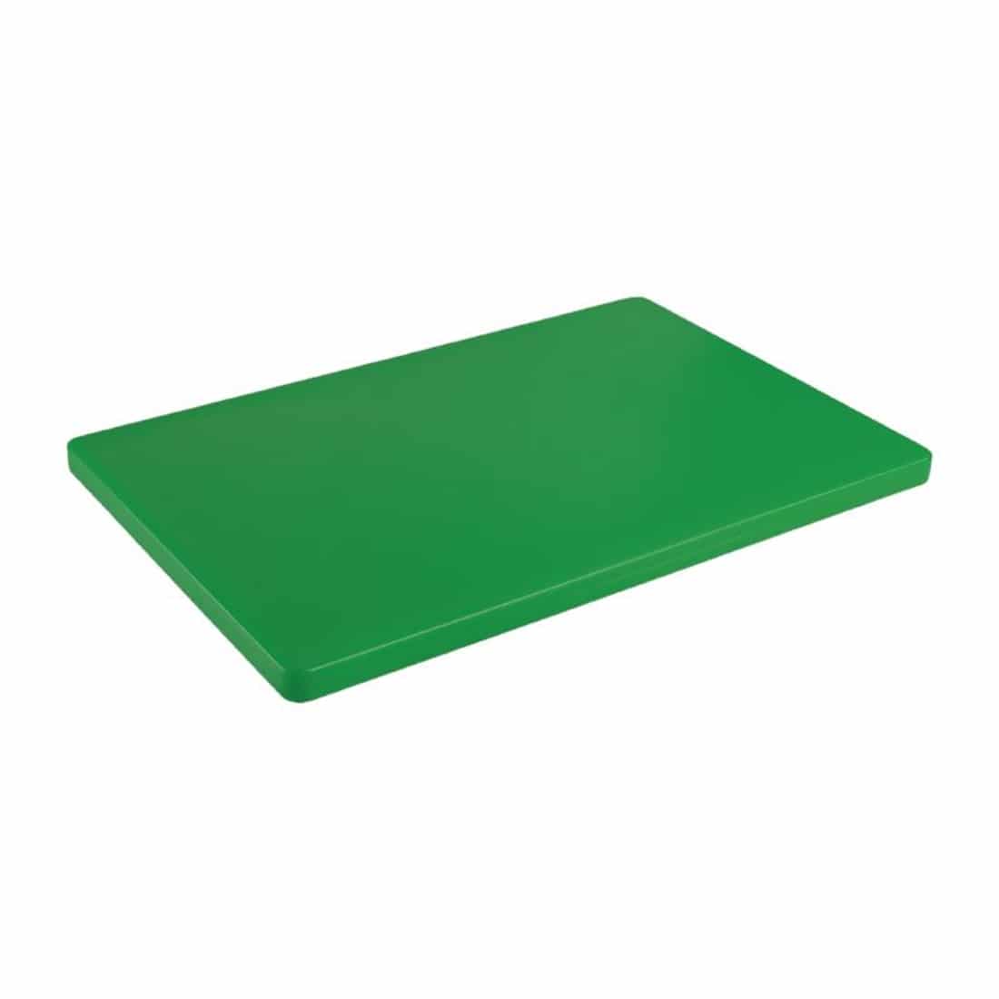 Hygiplas Thick Low Density Green Chopping Board