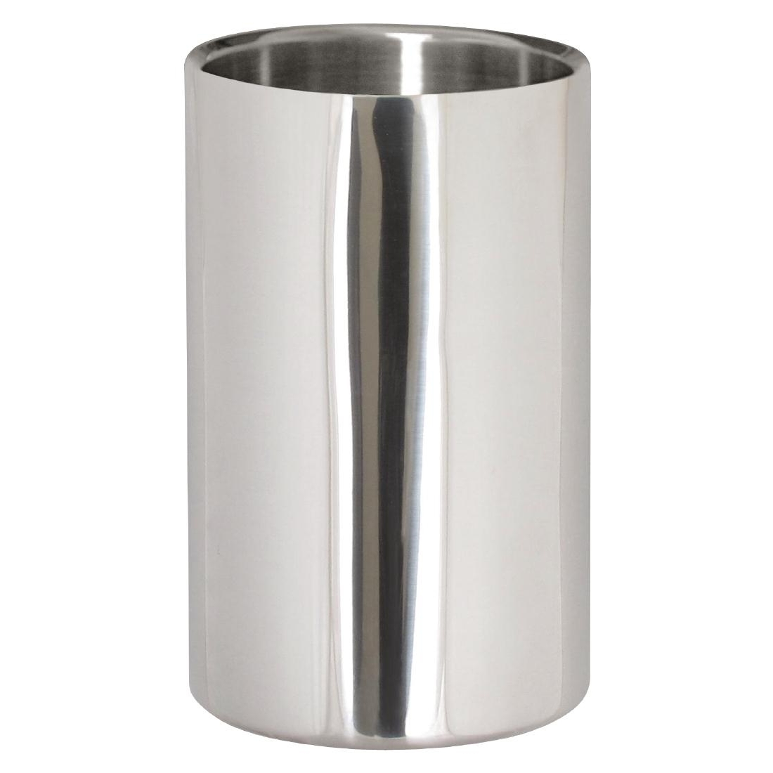Brushed Stainless Steel Wine And Champagne Cooler
