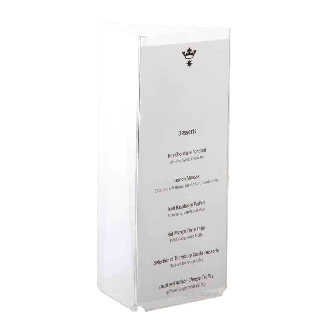 Three Sided Table Talker