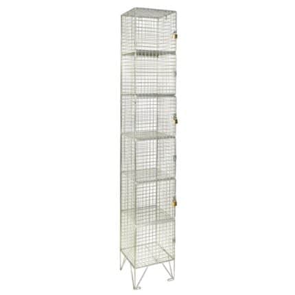 Bolero Mesh Locker Six Door 1980(H) x 300(W) x 457(D)mm