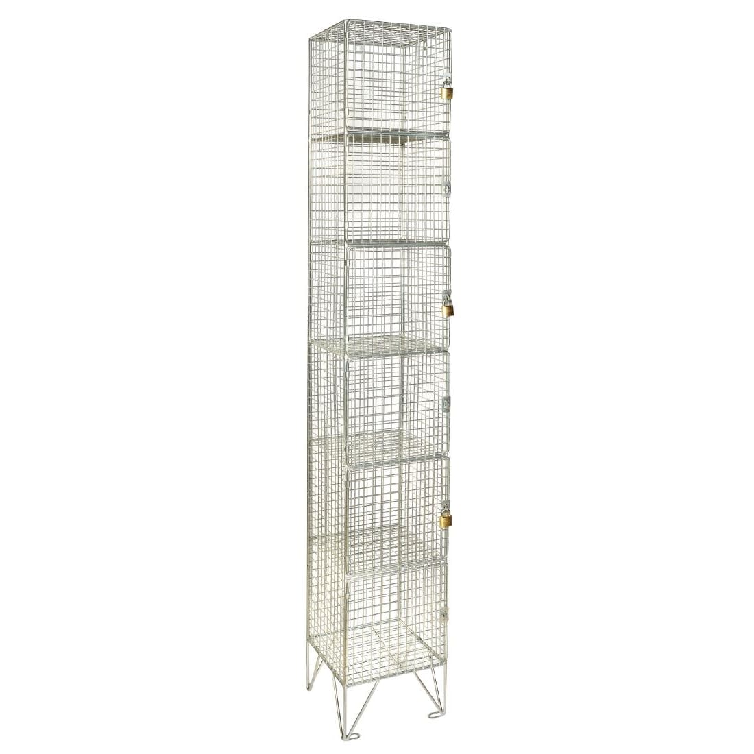 Bolero Mesh Locker Six Door 1980(H) x 300(W) x 457(D)mm