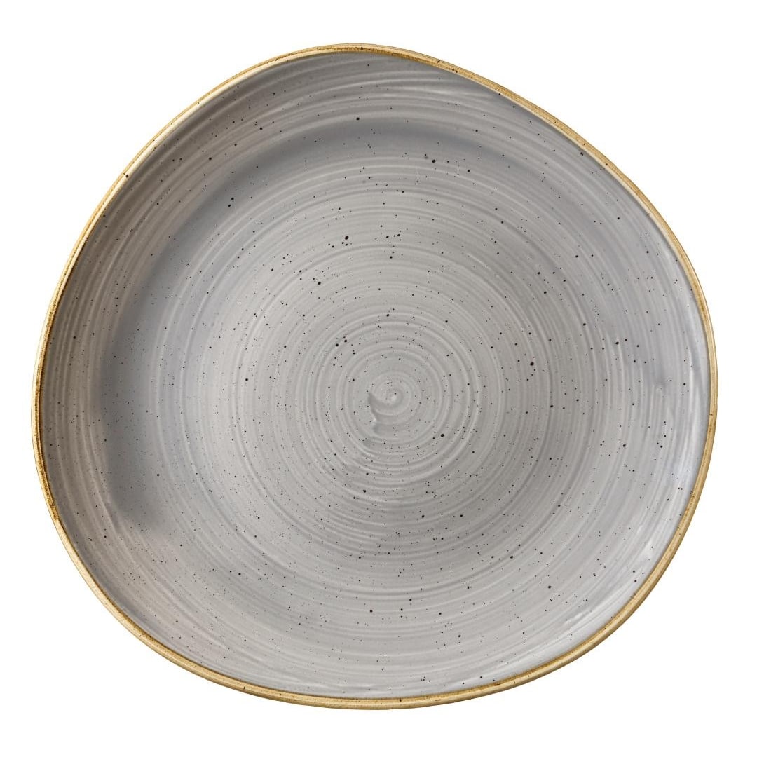 Churchill Stonecast Round Plate Peppercorn Grey 286mm