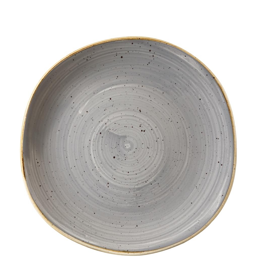 Churchill Stonecast Round Plate Peppercorn Grey 264mm