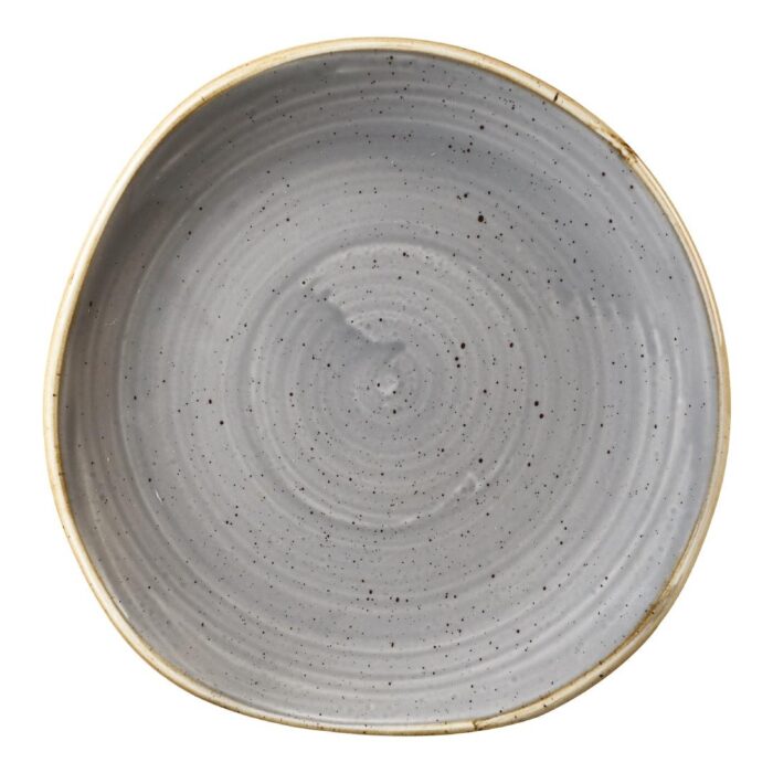 Churchill Stonecast Round Plate Peppercorn Grey 186mm