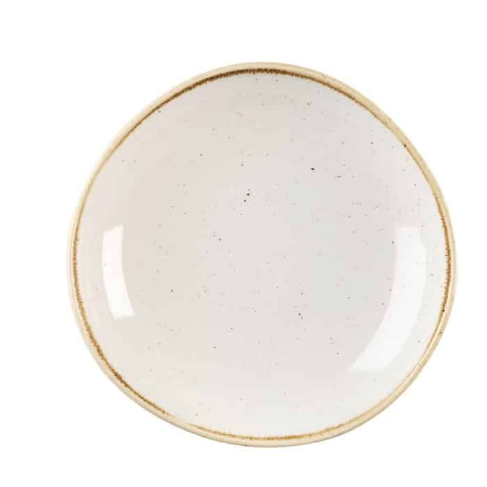 Churchill Stonecast Round Bowl Barley White 253mm