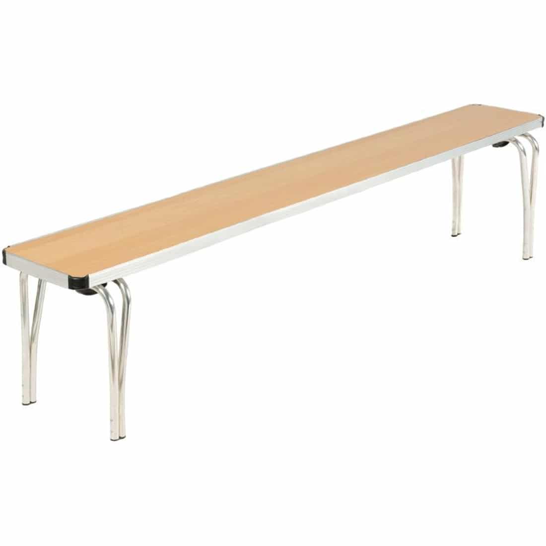 Gopak Contour Stacking Bench Beech 6ft