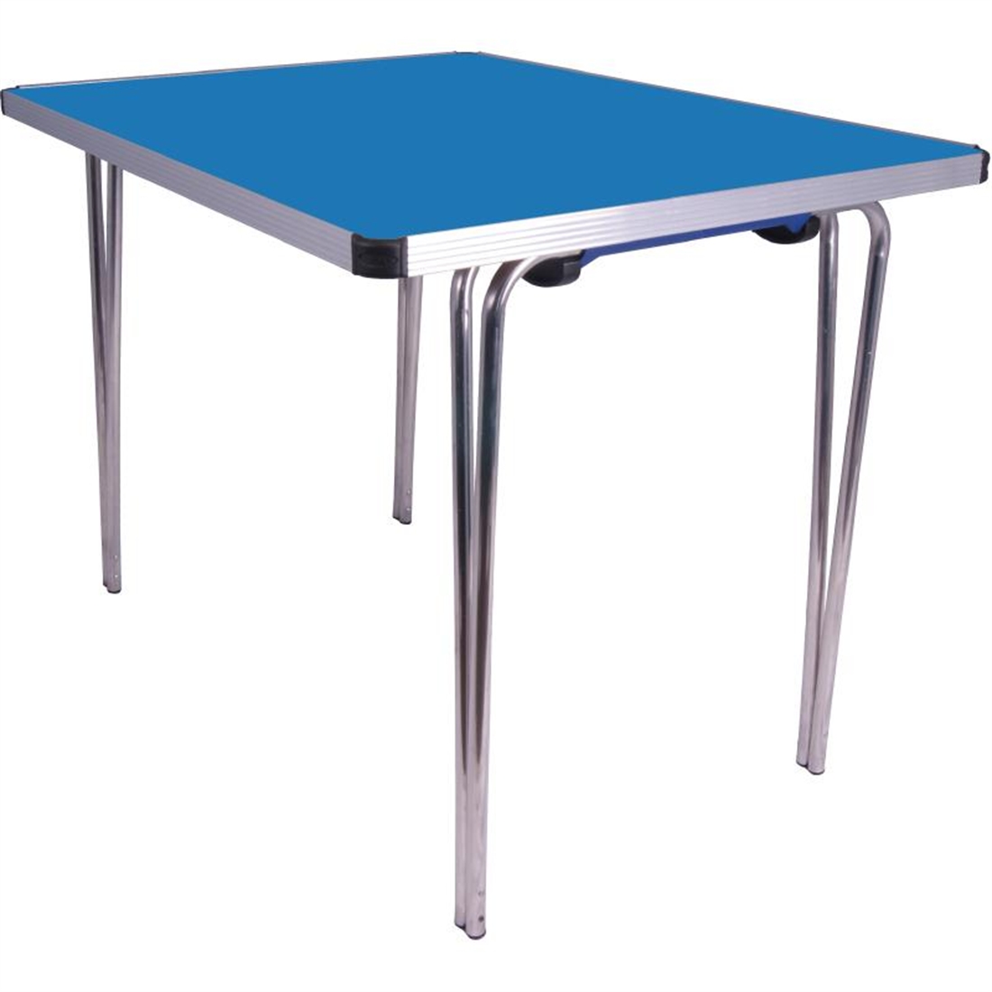 Gopak Contour Folding Table Blue 3ft