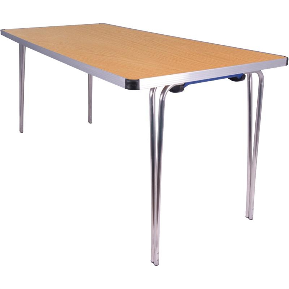 Gopak Contour Folding Table Oak 5ft