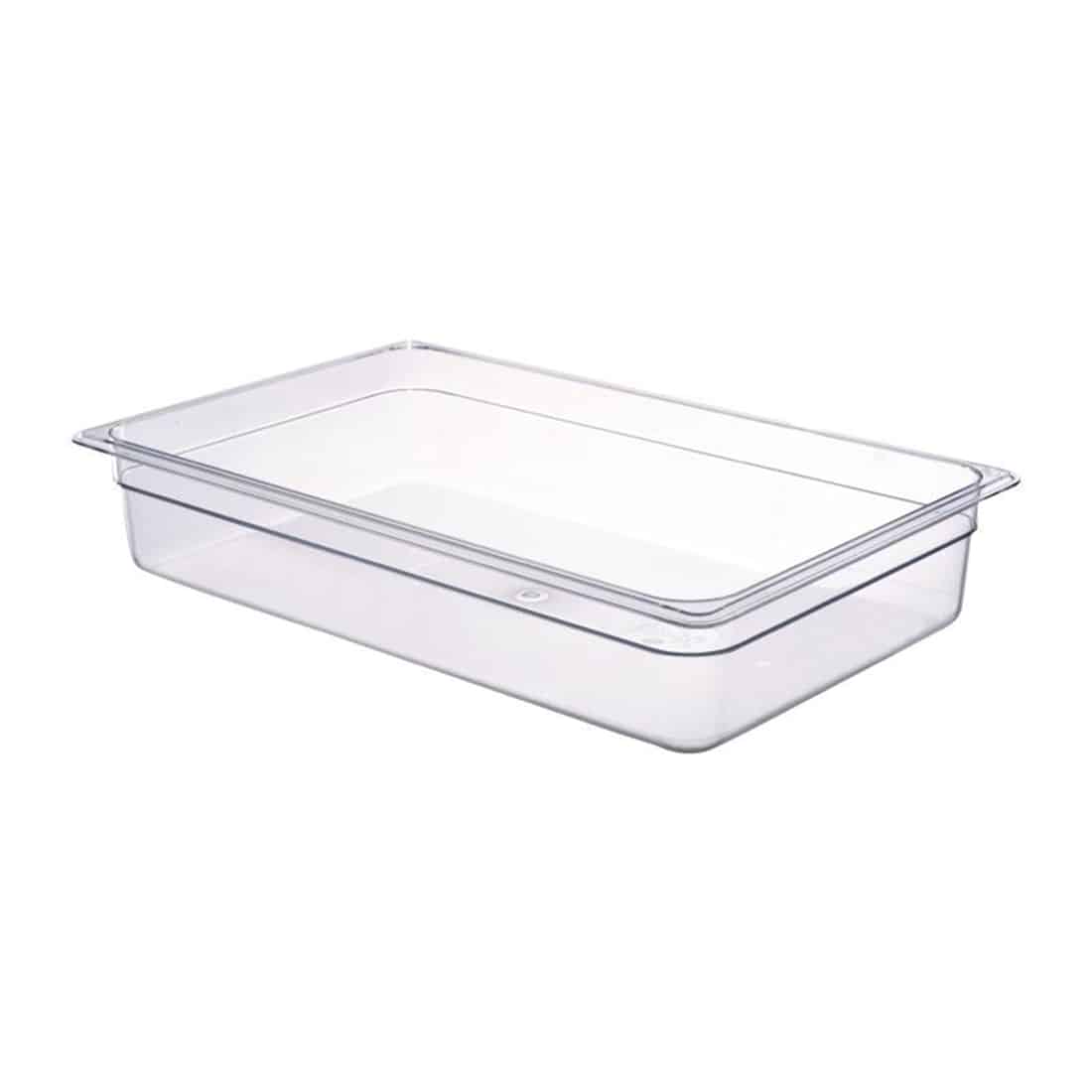 Cambro Polycarbonate 1/1 Gastronorm Pan 100mm