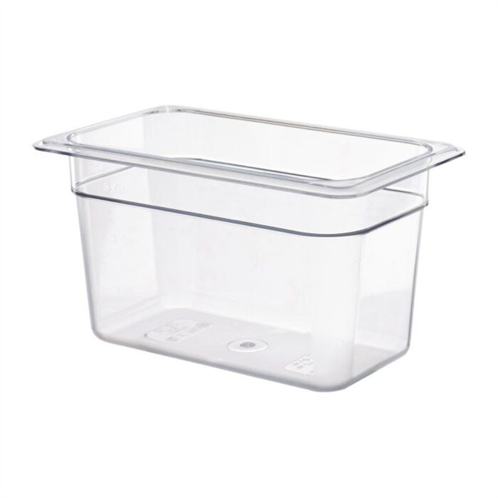 Cambro Polycarbonate 1/4 Gastronorm Pan 150mm
