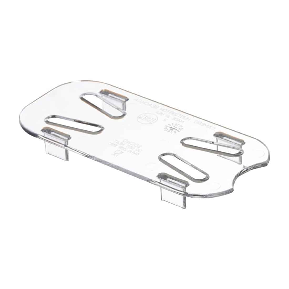 Cambro Polycarbonate 1/9 Gastronorm Pan Drain Shelf