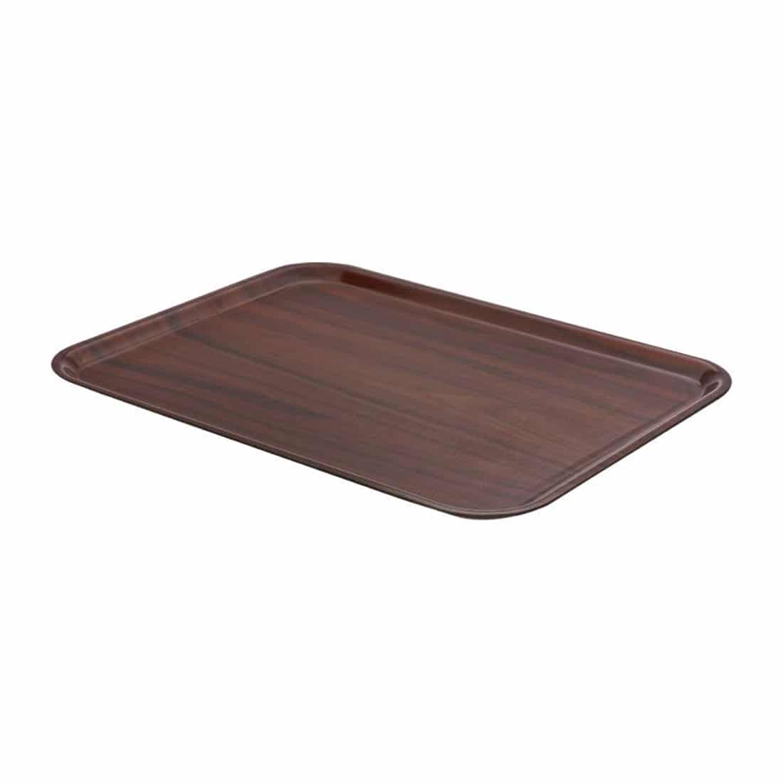 Cambro Mykonos Food Tray Walnut 430mm