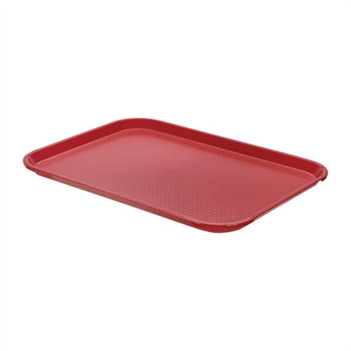 Cambro Fast Food Tray Red 410mm