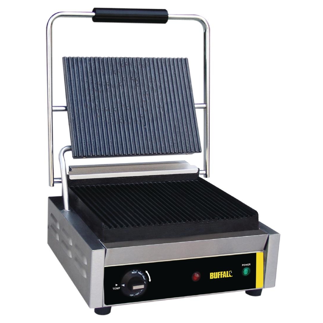 Buffalo Bistro Contact Grill Large Ribbed