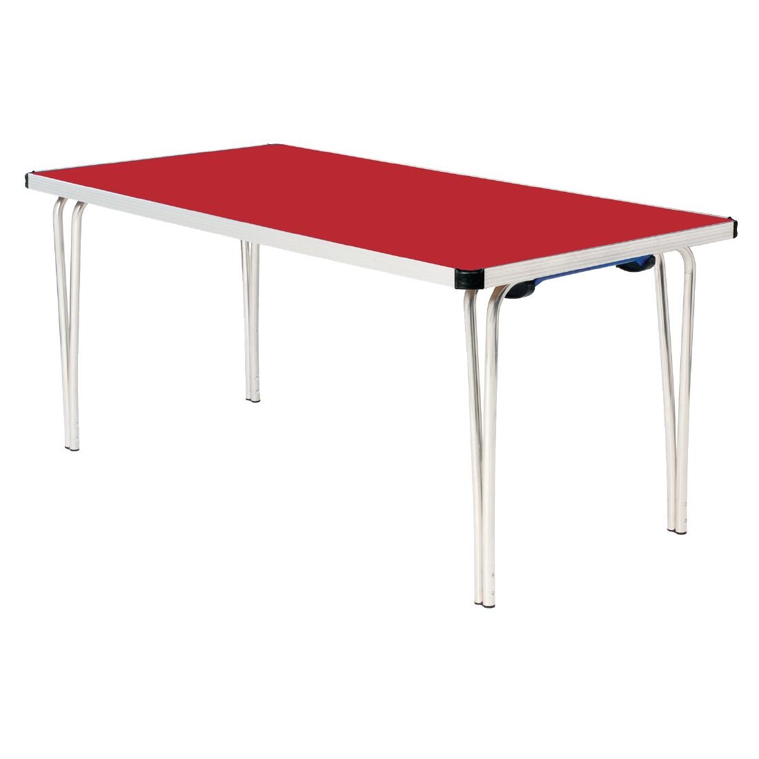 Gopak Contour Folding Table Red 6ft