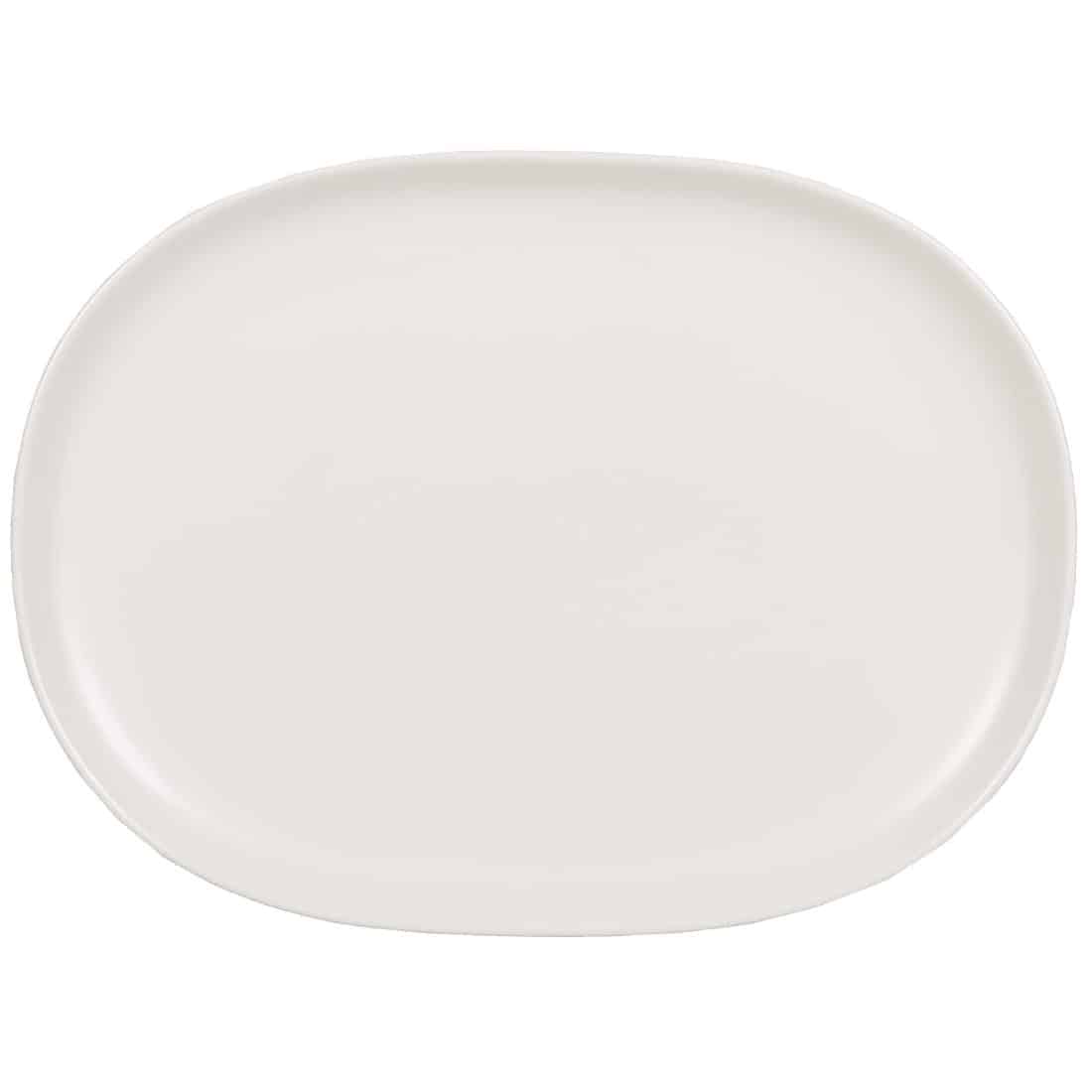 Churchill Alchemy Moonstone Oval Plates 355mm