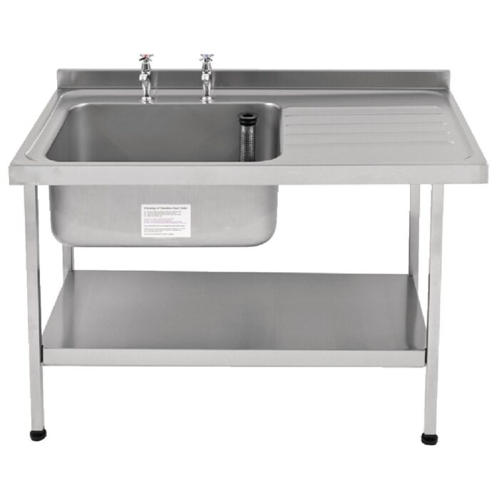 Franke Sissons Stainless Steel Sink Right Hand Drainer 1200x650mm