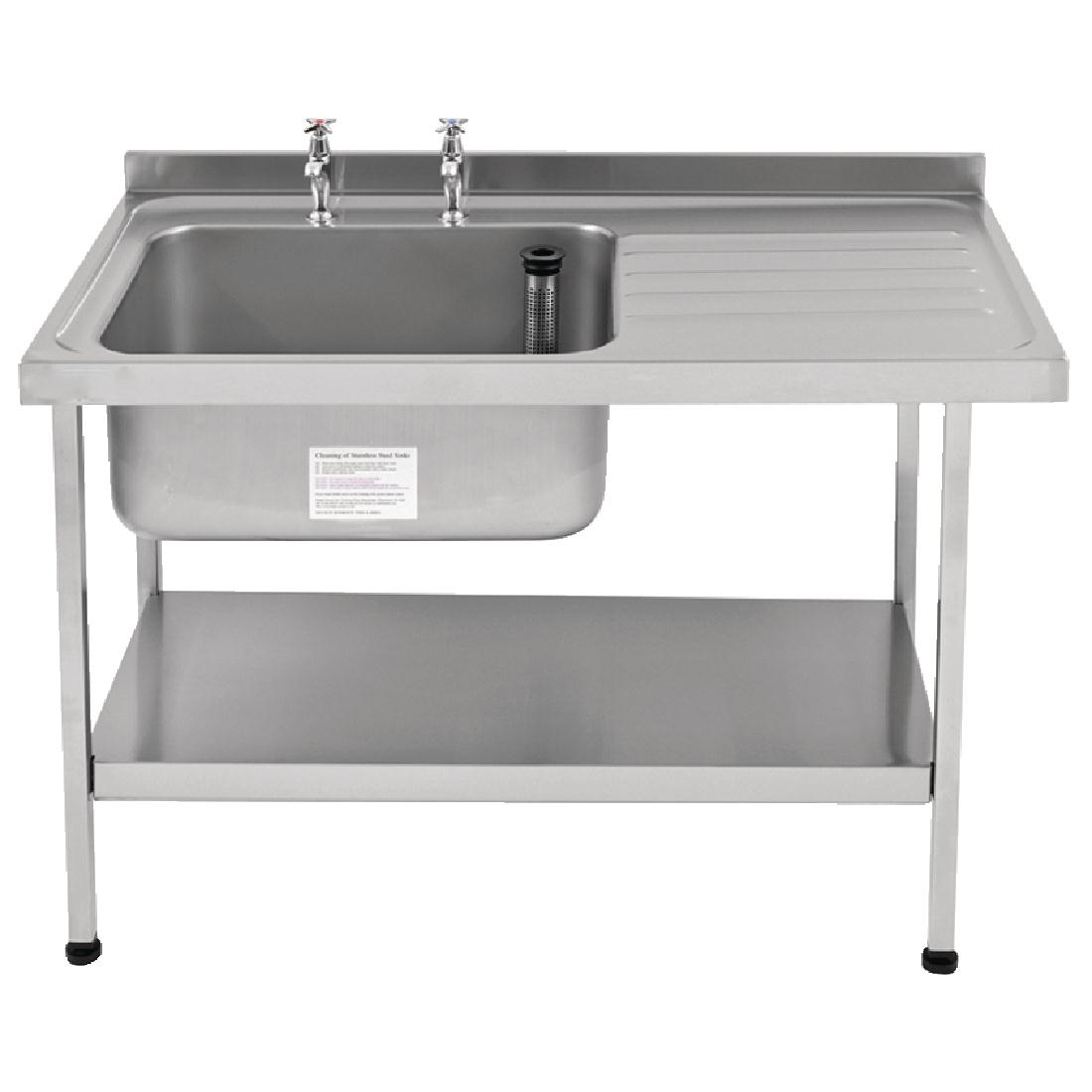 Franke Sissons Stainless Steel Sink Right Hand Drainer 1200x650mm