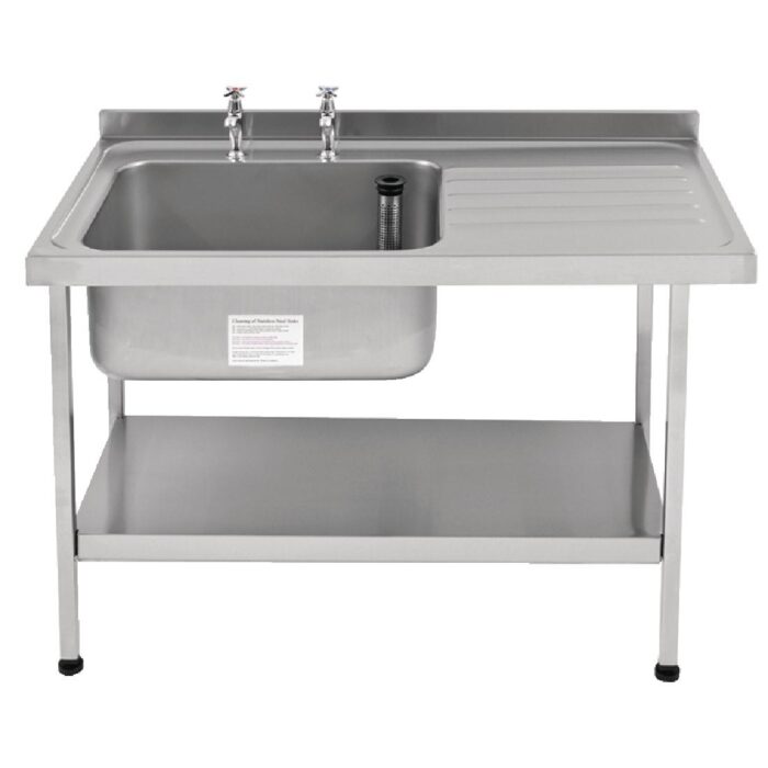 Franke Sissons Stainless Steel Sink Right Hand Drainer 1500x650mm