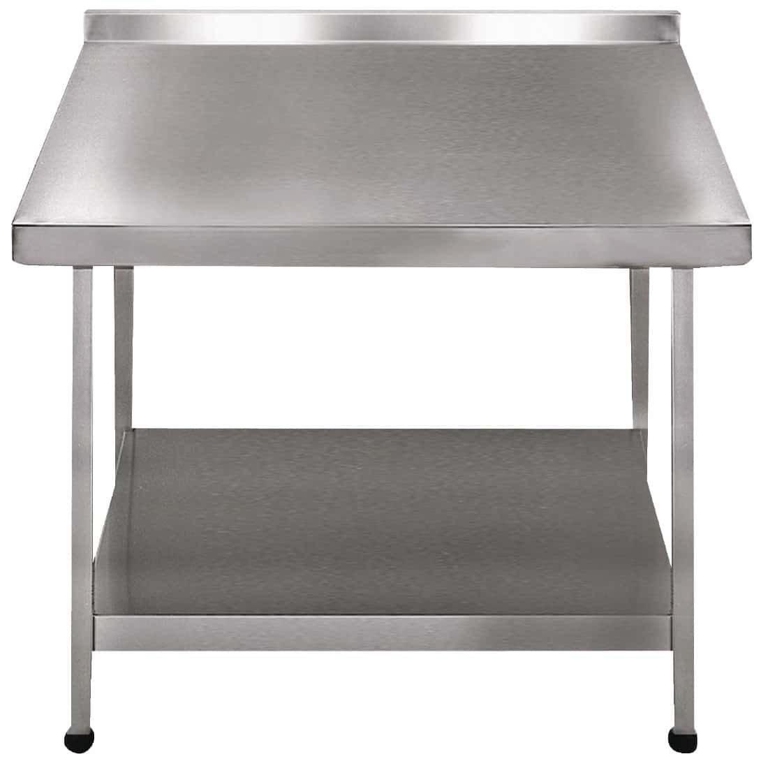 Franke Sissons Stainless Steel Wall Table with Upstand 600x600mm