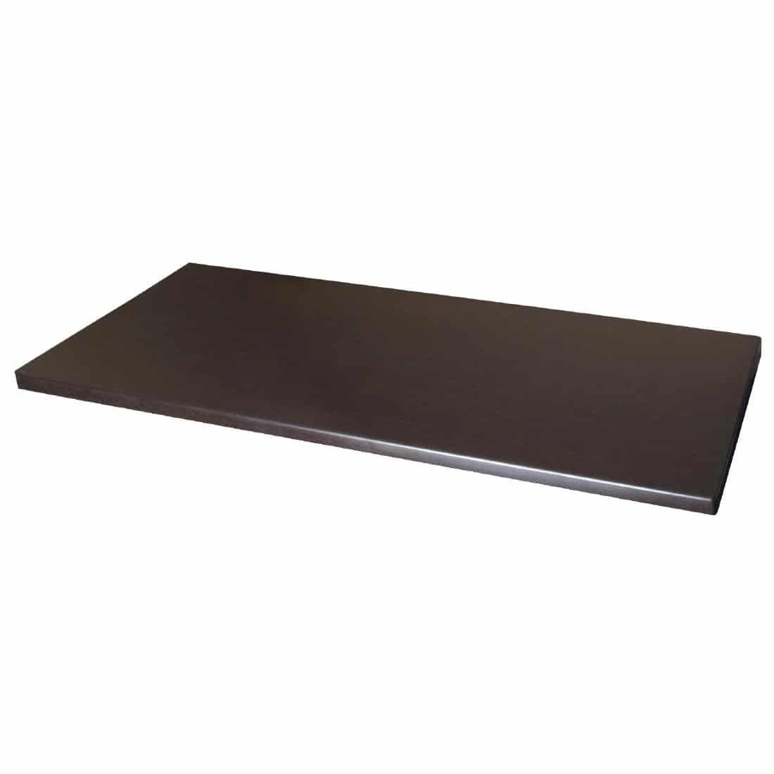 Werzalit Wenge Rectangular Table Top