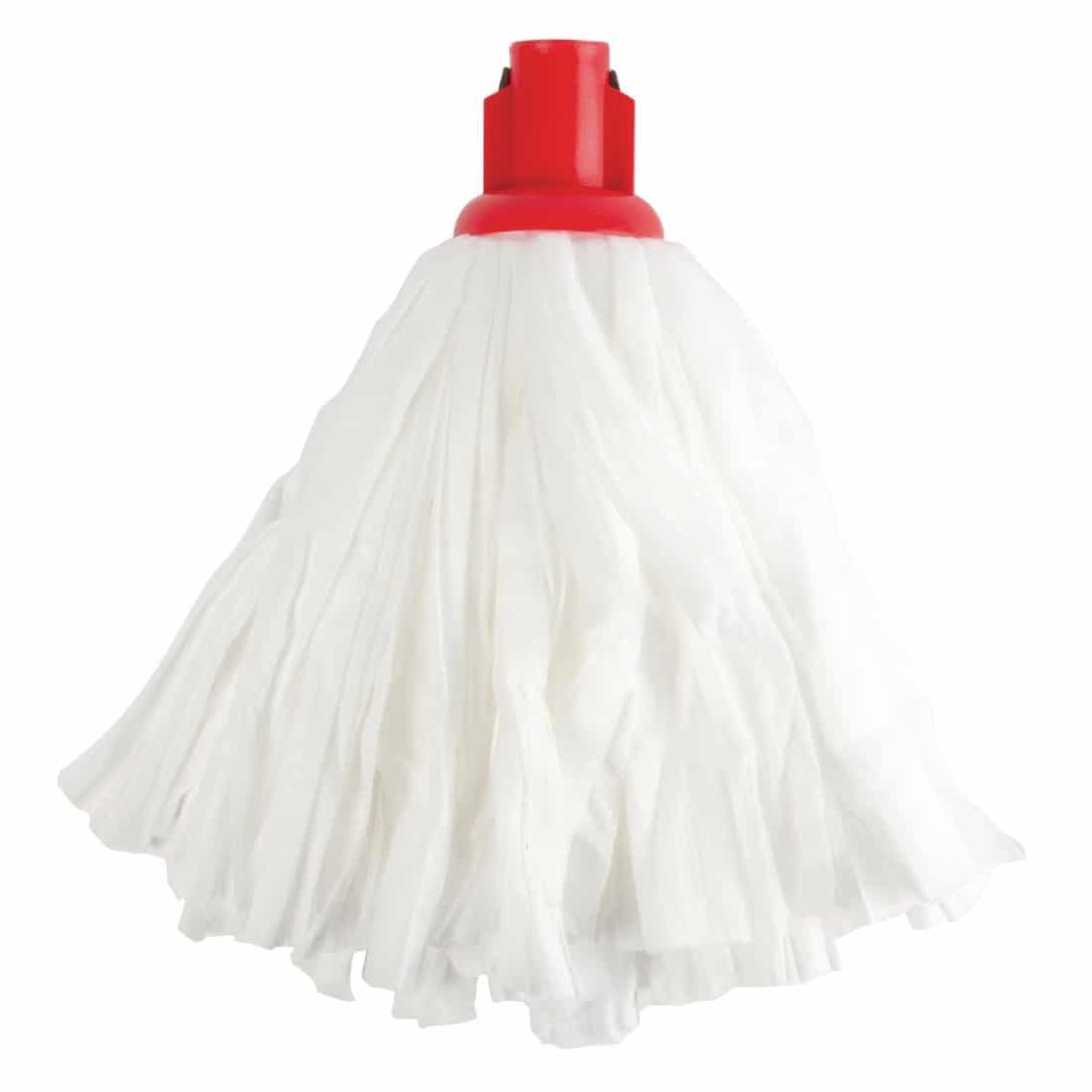 Jantex Standard Big White Socket Mop Red