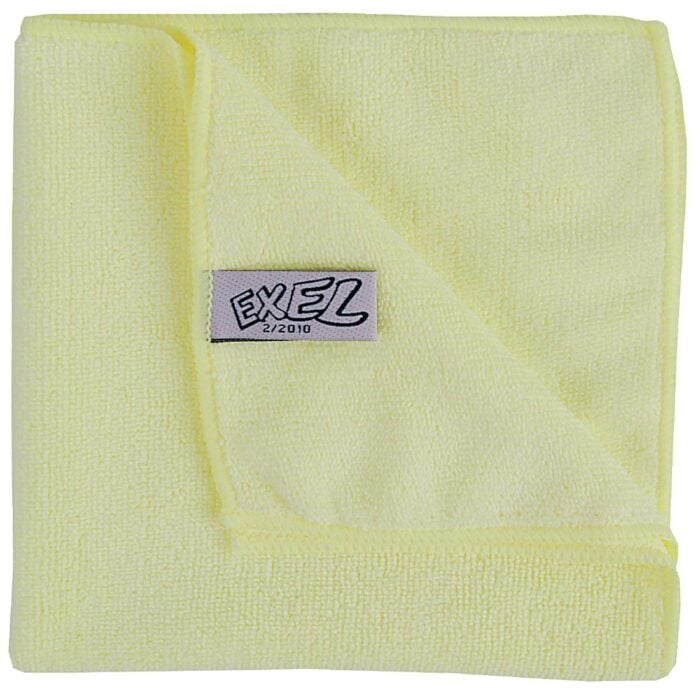 Jantex Microfibre Cloths Yellow