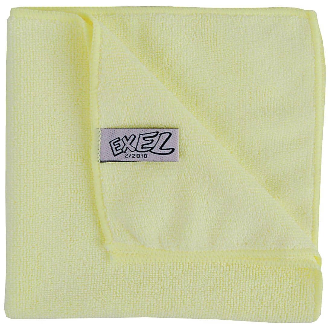 Jantex Microfibre Cloths Yellow