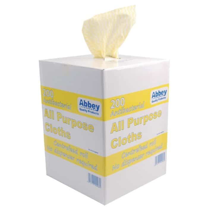 Jantex Antibacterial All Purpose Cloth Yellow 200