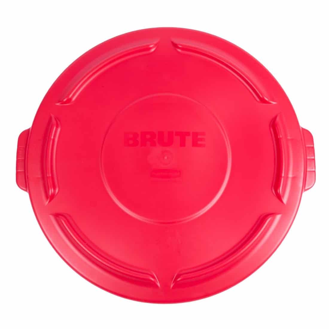 Rubbermaid Brute Snap On Lid Red