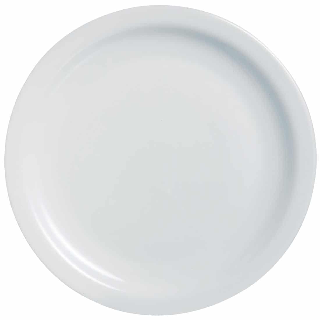 Arcoroc Opal Hoteliere Narrow Rim Plates 193mm