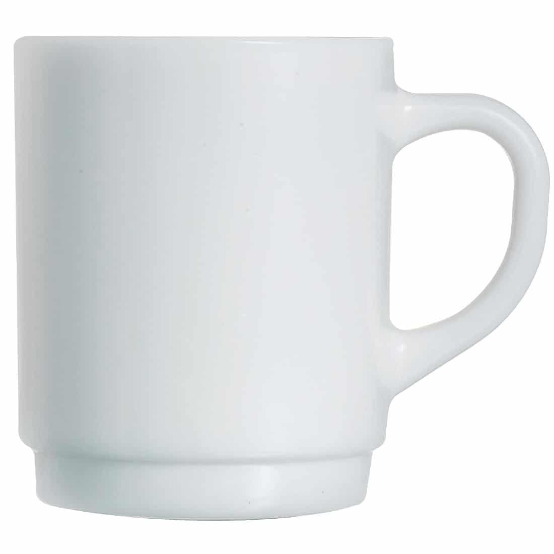 Arcoroc Opal Stackable Mugs 250ml