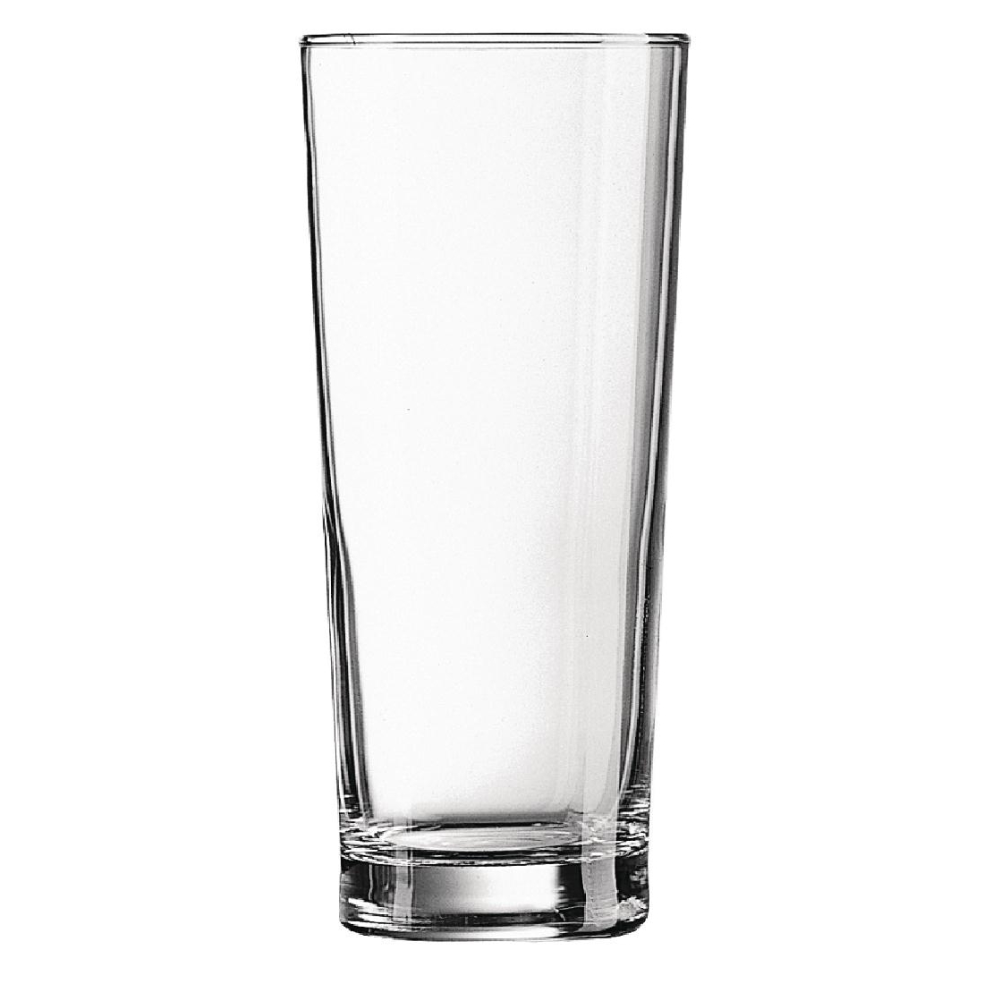 Arcoroc Premier Nucleated Highball Glasses 285ml CE Marked