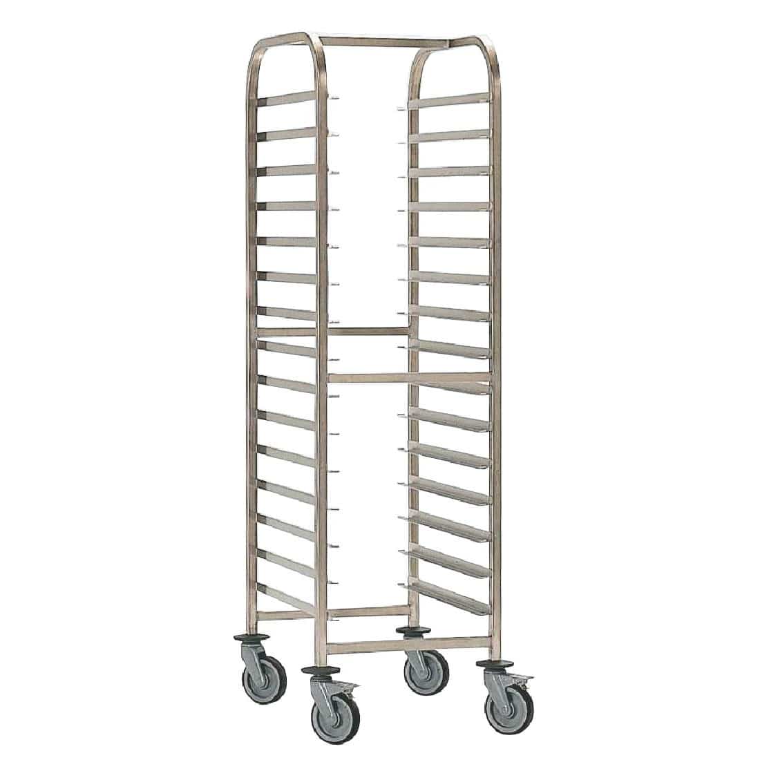 EAIS Stainless Steel Trolley 15 Shelves