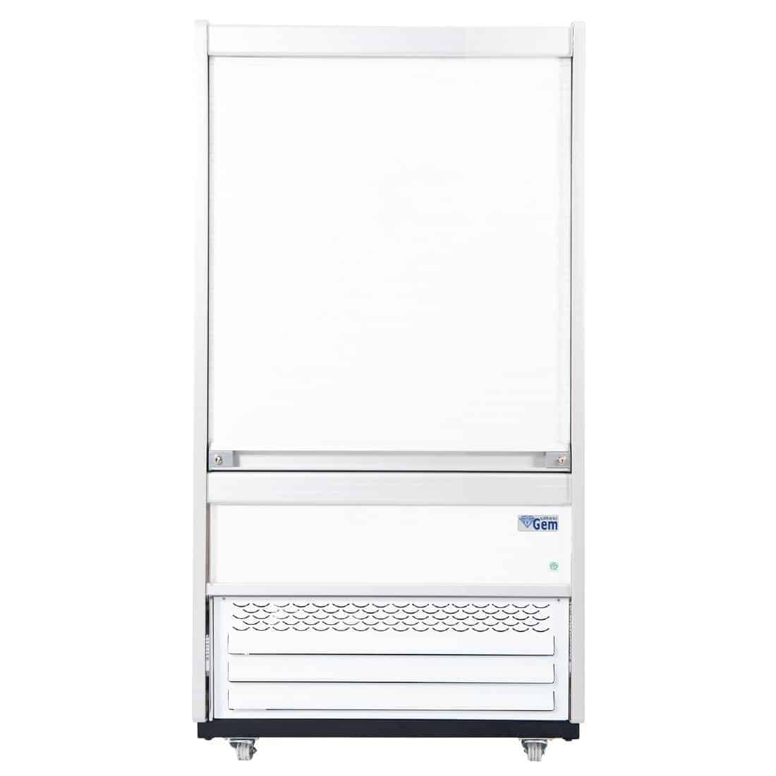 Williams Gem 960mm Slimline Multideck White with Security Shutter R100-WCS