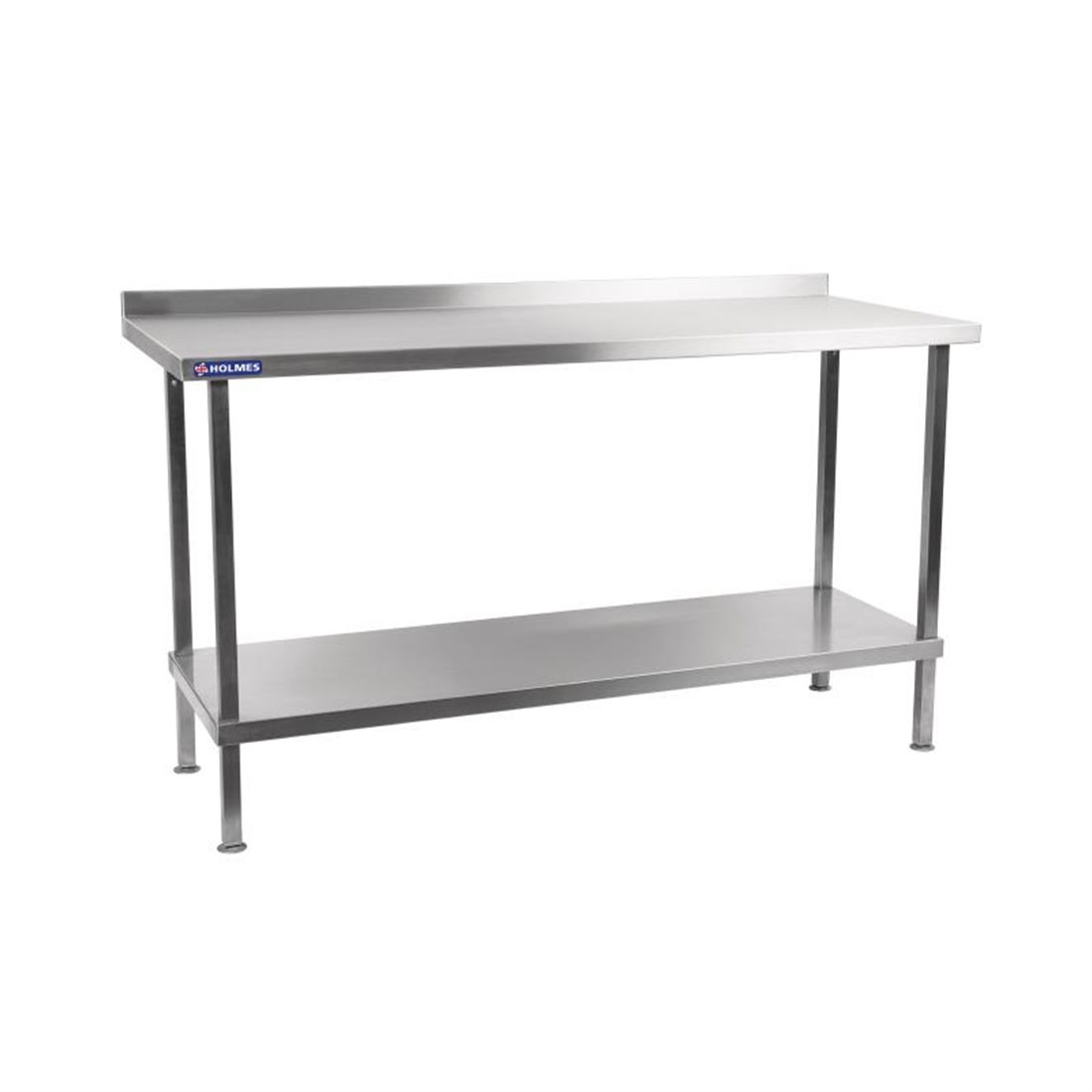 Holmes Self Assembly Stainless Steel Wall Table 1800mm