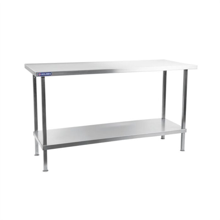 Holmes Self Assembly Stainless Steel Centre Table 1500mm