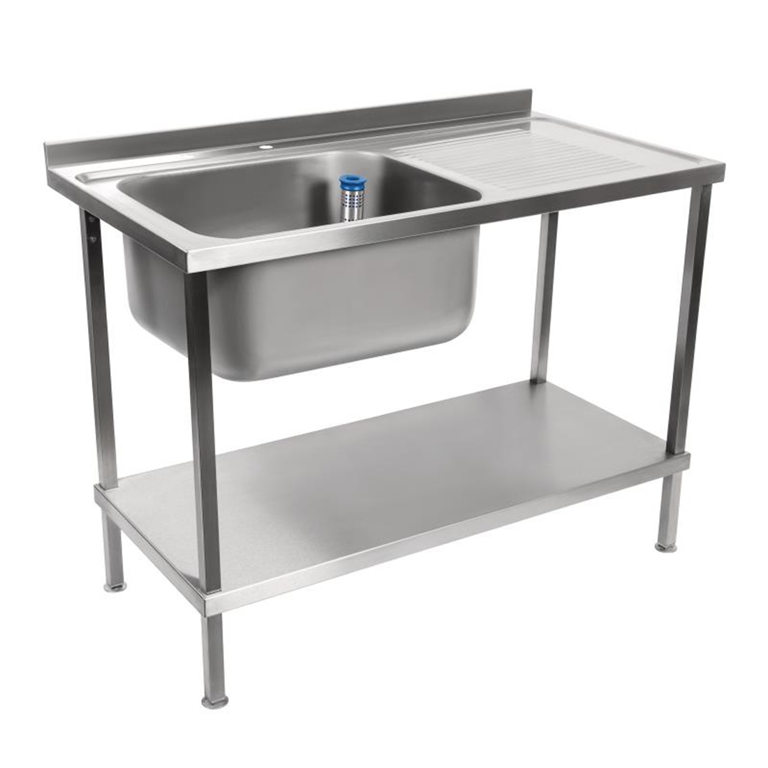 Holmes Self Assembly Stainless Steel Sink Right Hand Drainer 1500mm